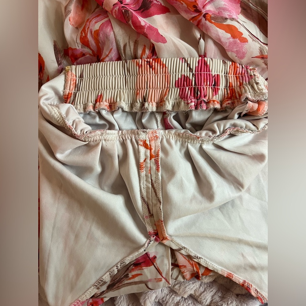 🌺 Flowing Floral Halter Maxi Dress w. Deep V Neck | Med | GUC | Festival Wear ☀️ - Picture 10 of 16